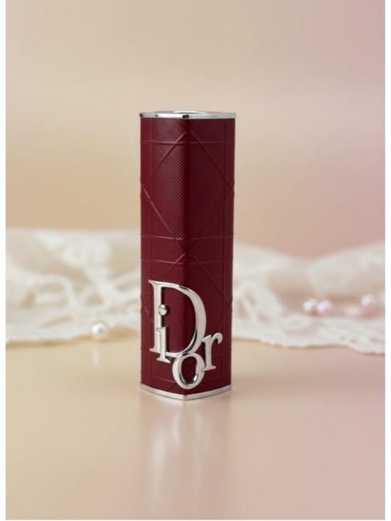 Dior Other - Dior Addict Lipstick Case Brick Cannage Red Refillable Couture